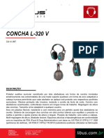 Protetor Auditivo Concha L-320V COM REV04