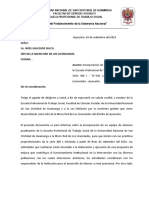 Modelo de Carta de Presentación