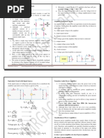 Amplifiers and Oscillators