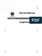 Konica Minolta QMS Magicolor 7300 Service Manual