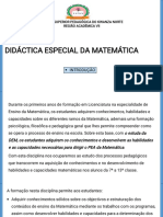 Didáctica Da Mat. I - 18 de Setembro-1