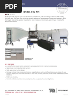 AF1600S Subsonic Wind Tunnel Datasheet 0623