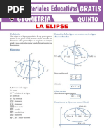 La Elipse para Quinto Grado de Secundaria