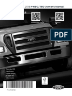 2015 F 650 750 Owner Manual Version 1 - OM - EN US - 12 - 2013