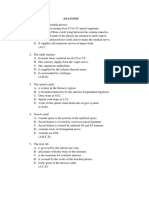 MCQ Anaesthesia