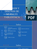 Criterio y Diseño de Muelles de Tablestaca Proyecto Investigacion