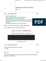 How To Get Unlimited Canva Edu For Free Without Documents