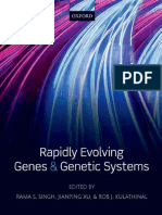 Rapidly Evolving Genes and Genetic Systems Oxford University Press