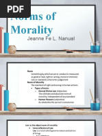 Norms of Morality - Nanual