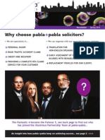 Why Choose Pabla Pabla Solicitors?: - We Can Organise With Our Associate Business Partners - We Are Specialists In..