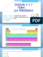 Actividad C y T (Tabla Periodica)