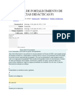 Programa de Fortalecimiento de Competencias Didácticas p1 Evaluación Modulo 3 Unidad 1