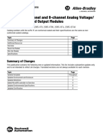 Micro800 4-Channel and 8-Channel Analog Voltage/ Current Input and Output Modules