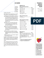 Sonex Material Planning Guide