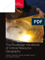 The Routledge Handbook of Critical Resource Geography