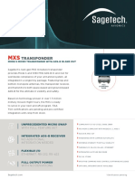 Sagetech MXS Datasheet