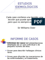 Estudios Epidemiologicos