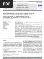 Patient Satisfaction With Telehealth Vs Inperson Hand Therapy A Retrospective Review of Results of An Online Satisfaction Survey