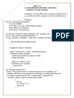 Class 9 Computer Chapter - 6 & 3 (Functions)