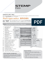 Brastemp Geladeira BRO85AK Guia Rapido Versão Digital