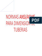 4-Normas ANSI para Dimension de Tuberias