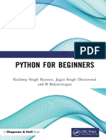 Python For Beginners Vol 1