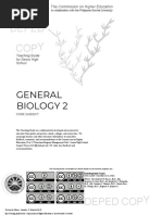 General Biology 2 TG