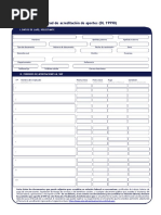 Solicitud de Acreditacion