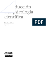 Introducción A La Psicología Científica