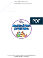 Matematica Divertida Bolacha Pedagogica