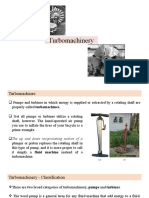 Fluid Mechanics 10 - Turbomachinery