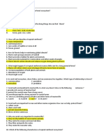 4th Summative Test Science 6