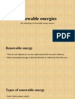 Renewable Energy