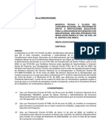 REX 2025-2022 Modifica Fechas y Plazos Instituciones Educación 2022