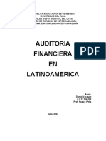 Auditoria Financiera - Unidad I