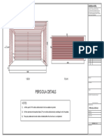 PERGOLA Detail Drawing