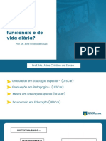 Aula 01 - O Que São Habilidades Funcionais e Vida Diária