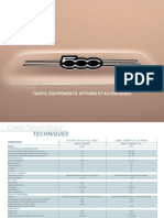 Fiche Tarifs Nouvelle 500 Février 2022