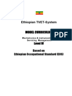 Mechatronics and Instrumentation Servicing ManagementLEVEL IV