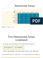 2D 3D Array