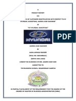 Analysis of Customer Satisfaction at Hyundai