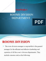 Chapter 5 Rooms Division Department