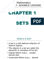 CCNHS - Grade 7 Intro To Sets