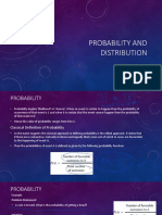 Probability and Distribution Deck