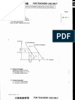 2001 Economics Paper 1 Marking Scheme