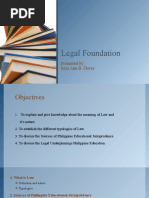 Legal Foundation