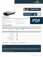 Euro - Ncap Commercial Van Safety 2023 Peugeot Boxer Datasheet