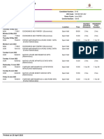 Darius Patilea Examination Timetable