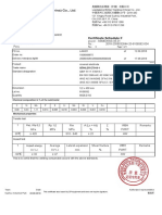 Certificado Calidad 3MM