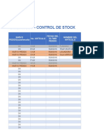 3 Inventory Stock Control Template ES1